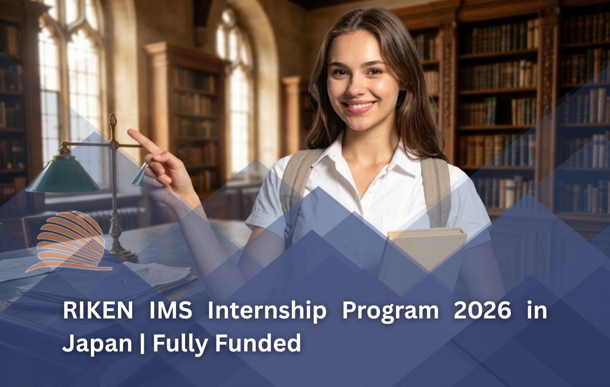 RIKEN IMS Internship Program 2026 in Japan – Fully Funded
